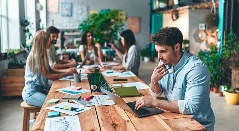 Research and other teams in the organization looking at resources such as career transition that can help retain clients during a recession 